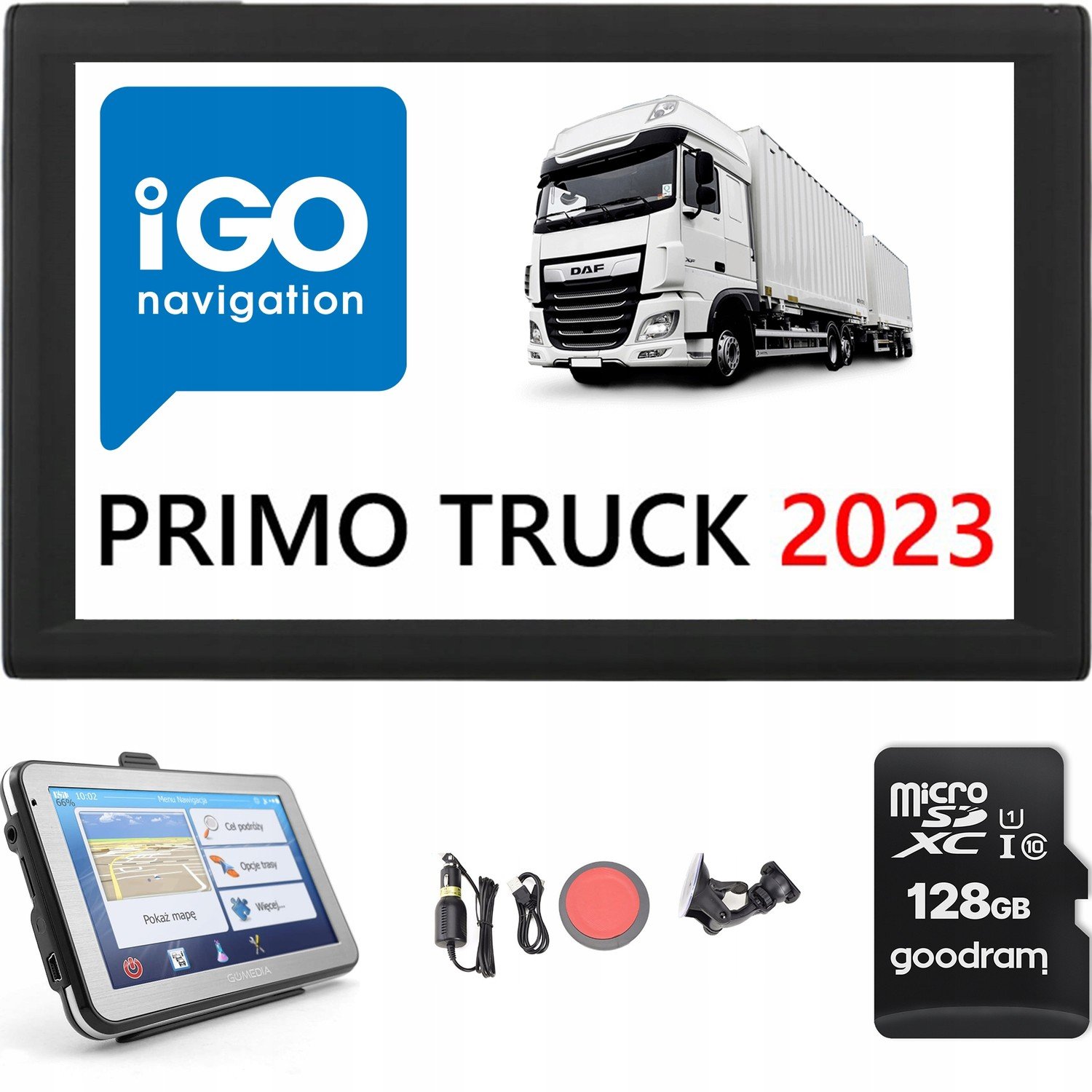 Navigace 5 Palců Igo Primo Truck Tir Truck 5'