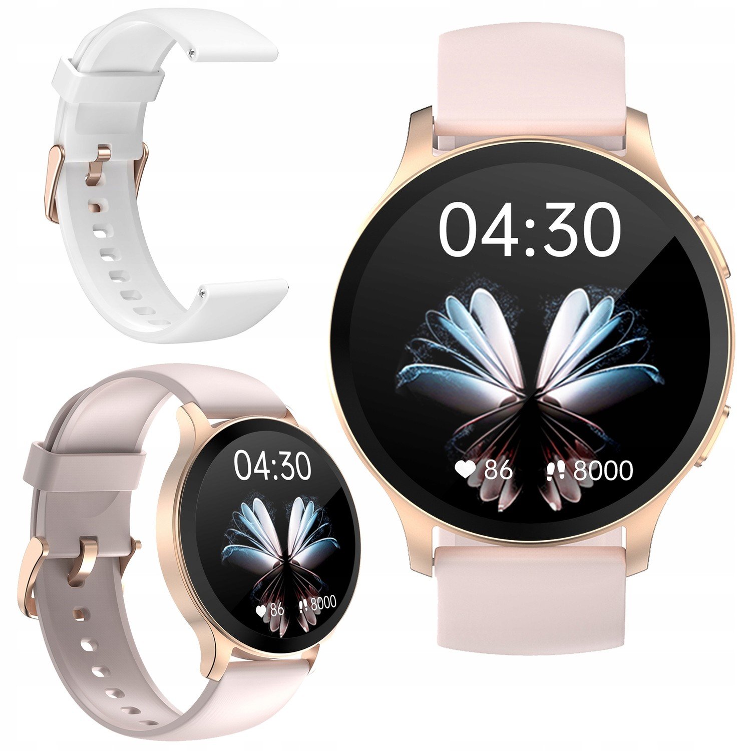 Smartwatch Dámské hodinky Odbírení Připojení Pl