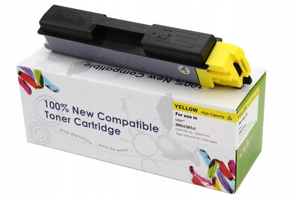Toner Cartridge Web Yellow Utax 260 náhradní 6526