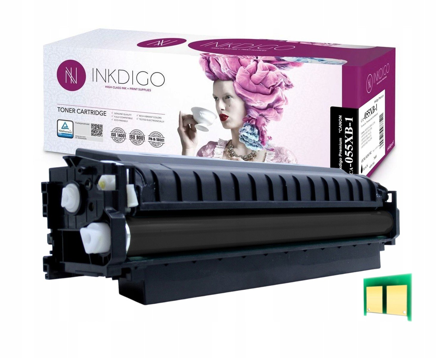 Toner 055 s Chipem pro Canon LBP663Cdw LBP664Cx