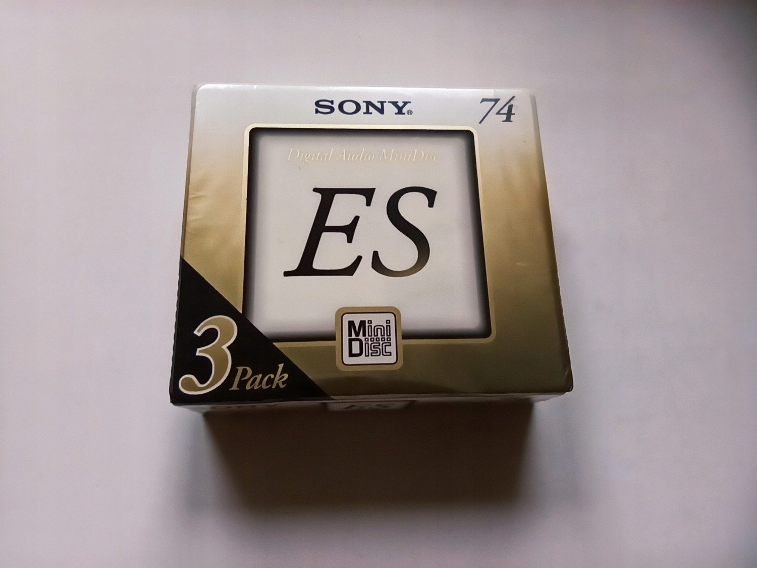 MiniDisc MD Sony Es 74 Japan 3ks -3 balení