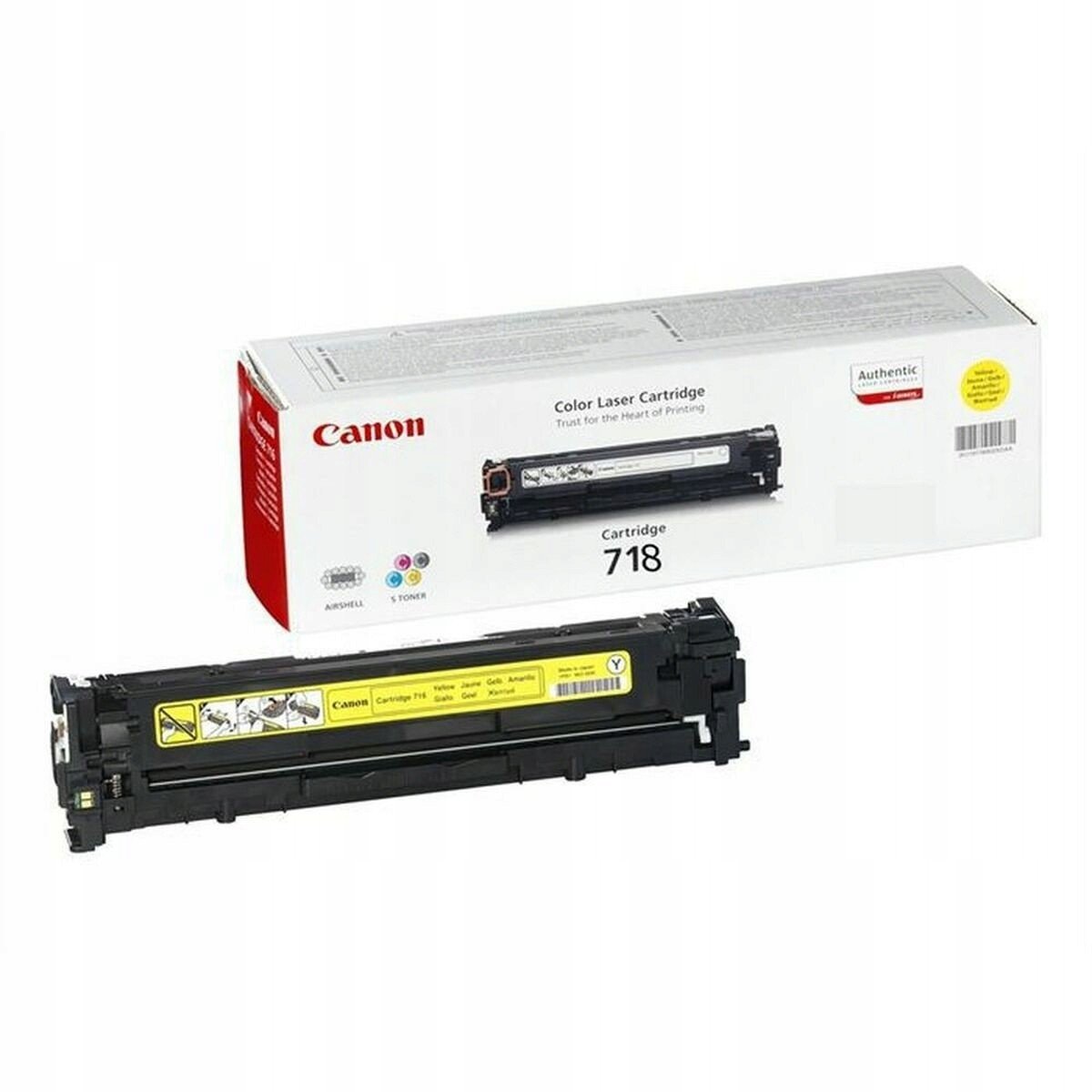 Originální toner Canon CRG-718 Y žlutý