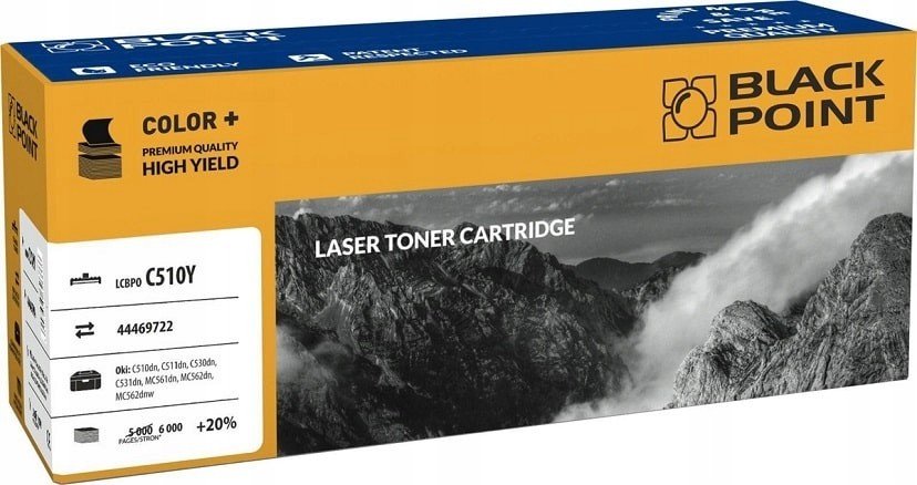 Toner Yellow Pro Oku C510DN C511DN C530DN C531DN