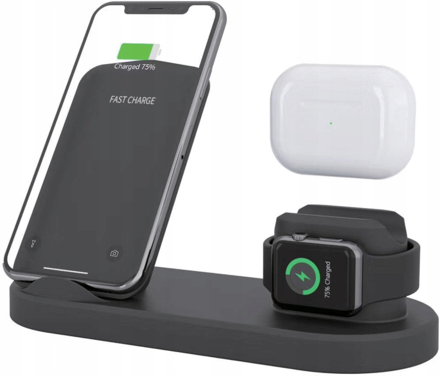 Indukční nabíječka Apple iPHONE Airpods Iwatch