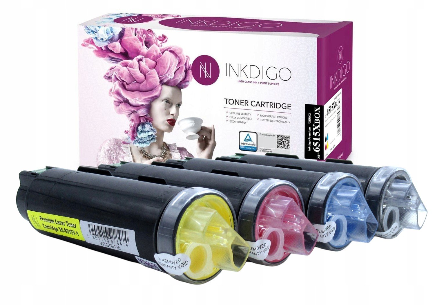 4x Toner pro Xerox Workcentre 6515 Dn Dni Dnm Dns N