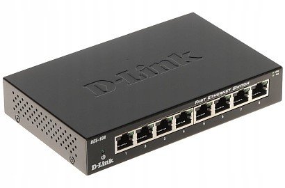 Switch DES-108/E 8-portový D-Link