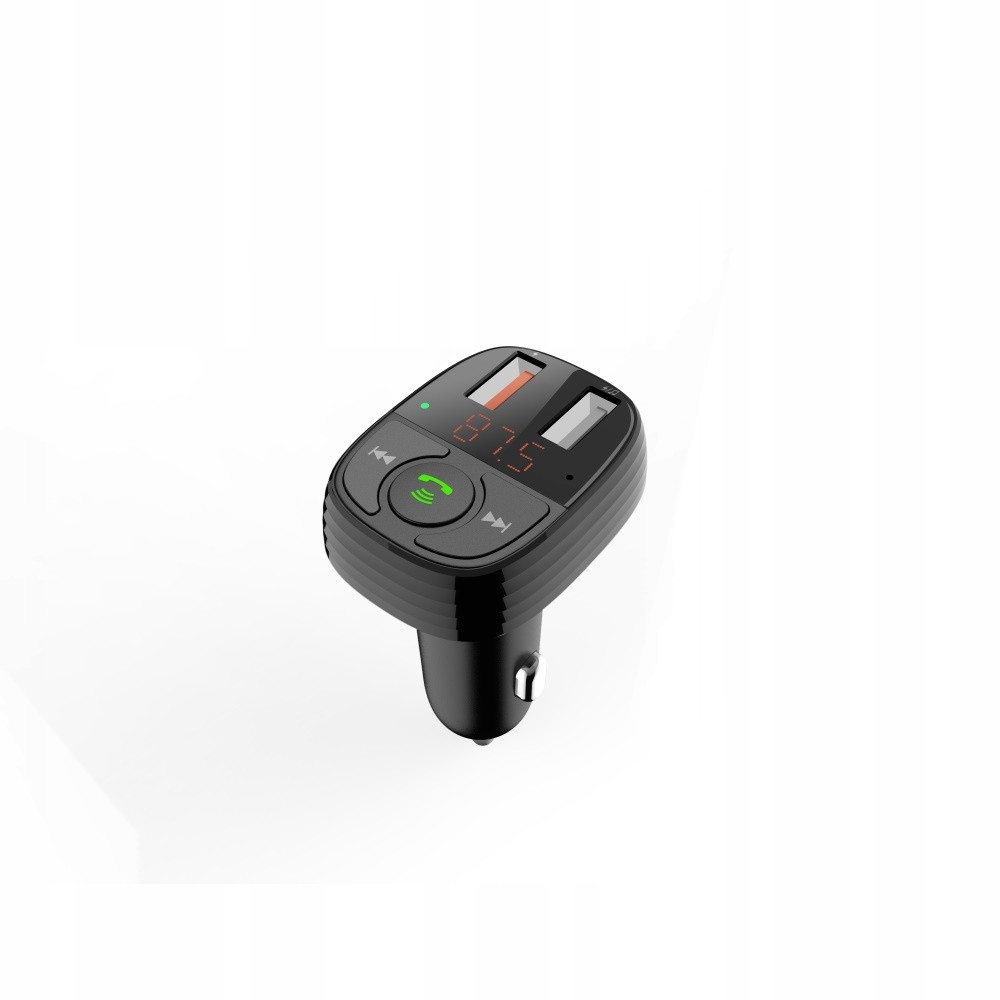 Devia Fm transmitter Smart černý MP3 2USB Qc 3.0