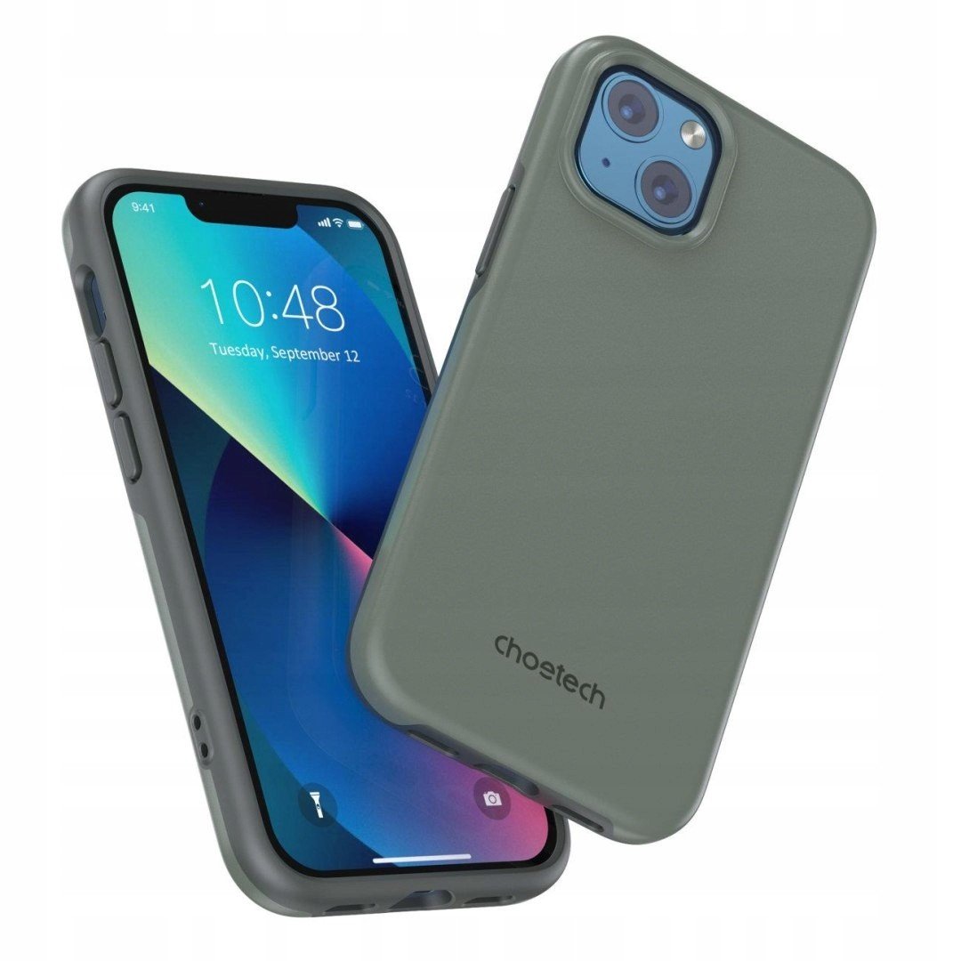 Pouzdro pro iPhone 13 Mfm Anti-drop case zelené