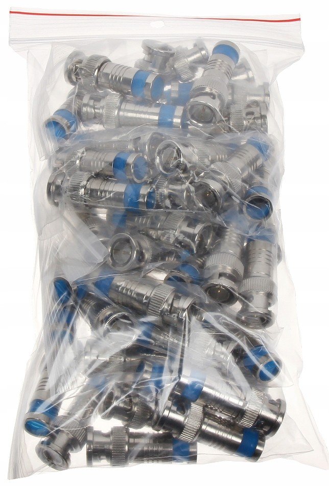 Kompresní konektor BNC-W/4879*P50 balení. 50 kusů