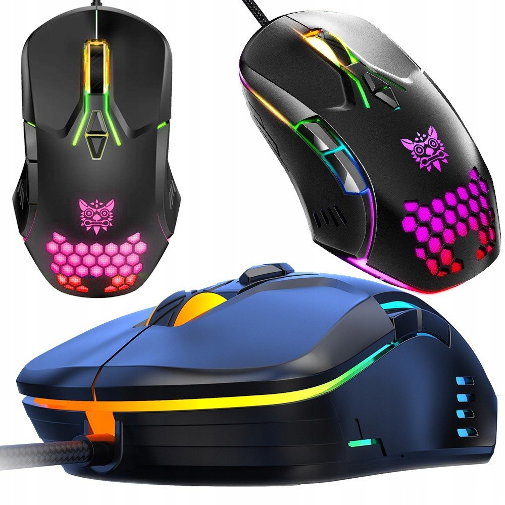 Onikuma Herní Drátová Myš Rgb CW902