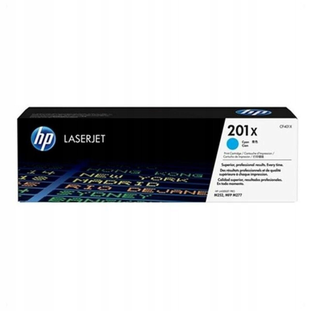 Originální toner Hp CF401X Tyrkysový