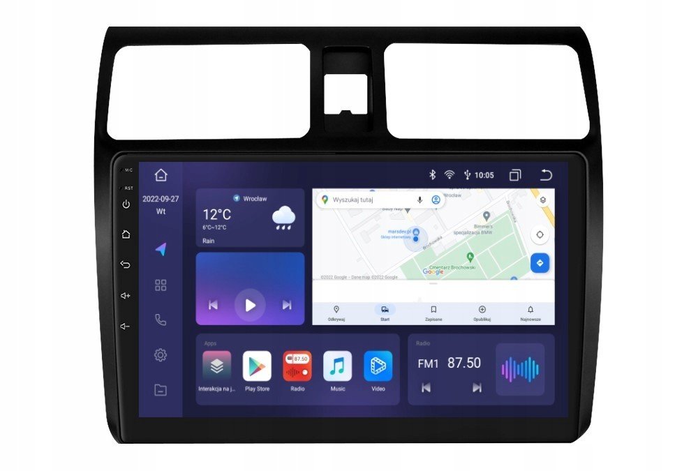 Rádio 2DIN Android Suzuki Swift 4 Dsp Carplay Lte