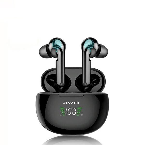 Awei Bluetooth Sluchátka 5.0 Tws Wireless