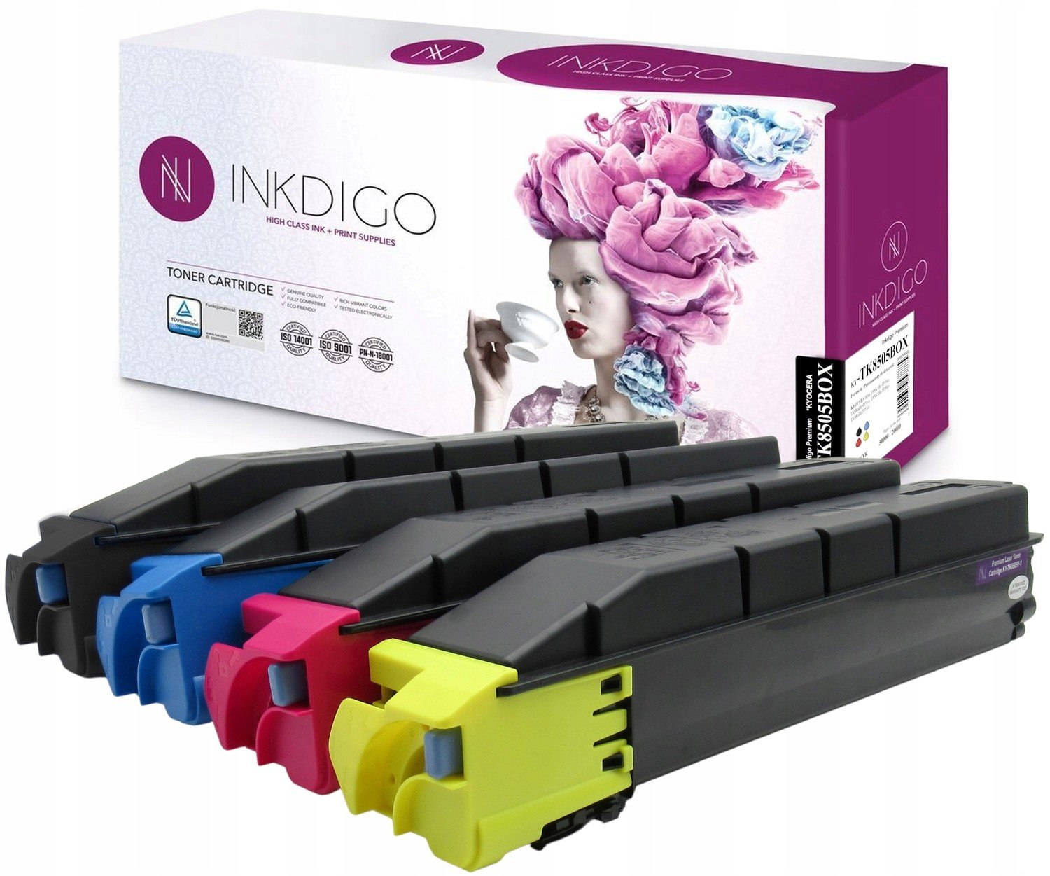 4x Toner pro Kyocera TK-8505 Taskalfa 4550 4551 ci