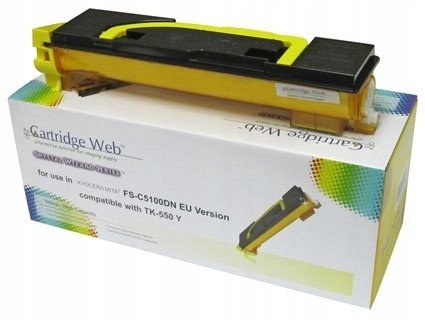Toner Cartridge Web Yellow Kyocera TK550/TK552