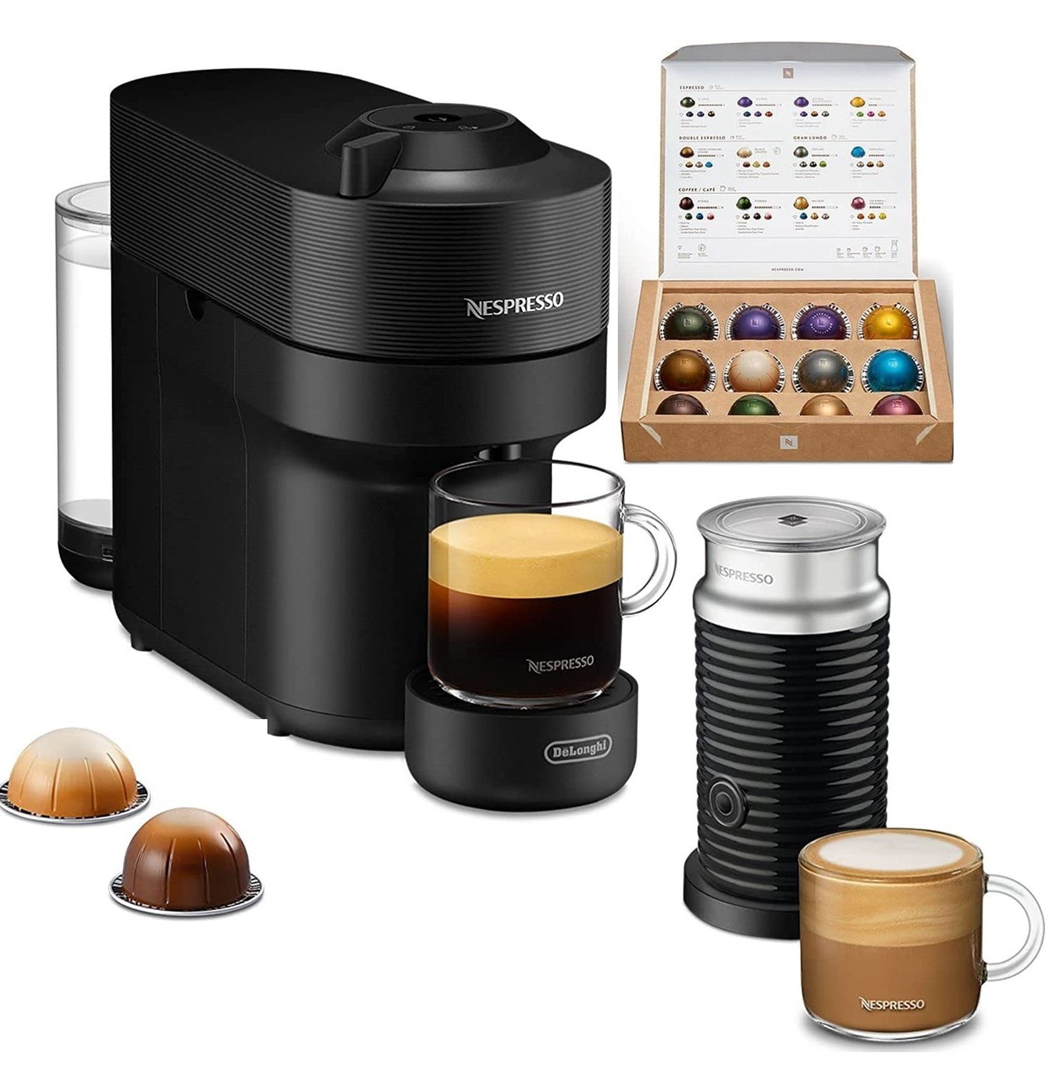 Kapslový kávovar Napěňovač DeLonghi Nespresso