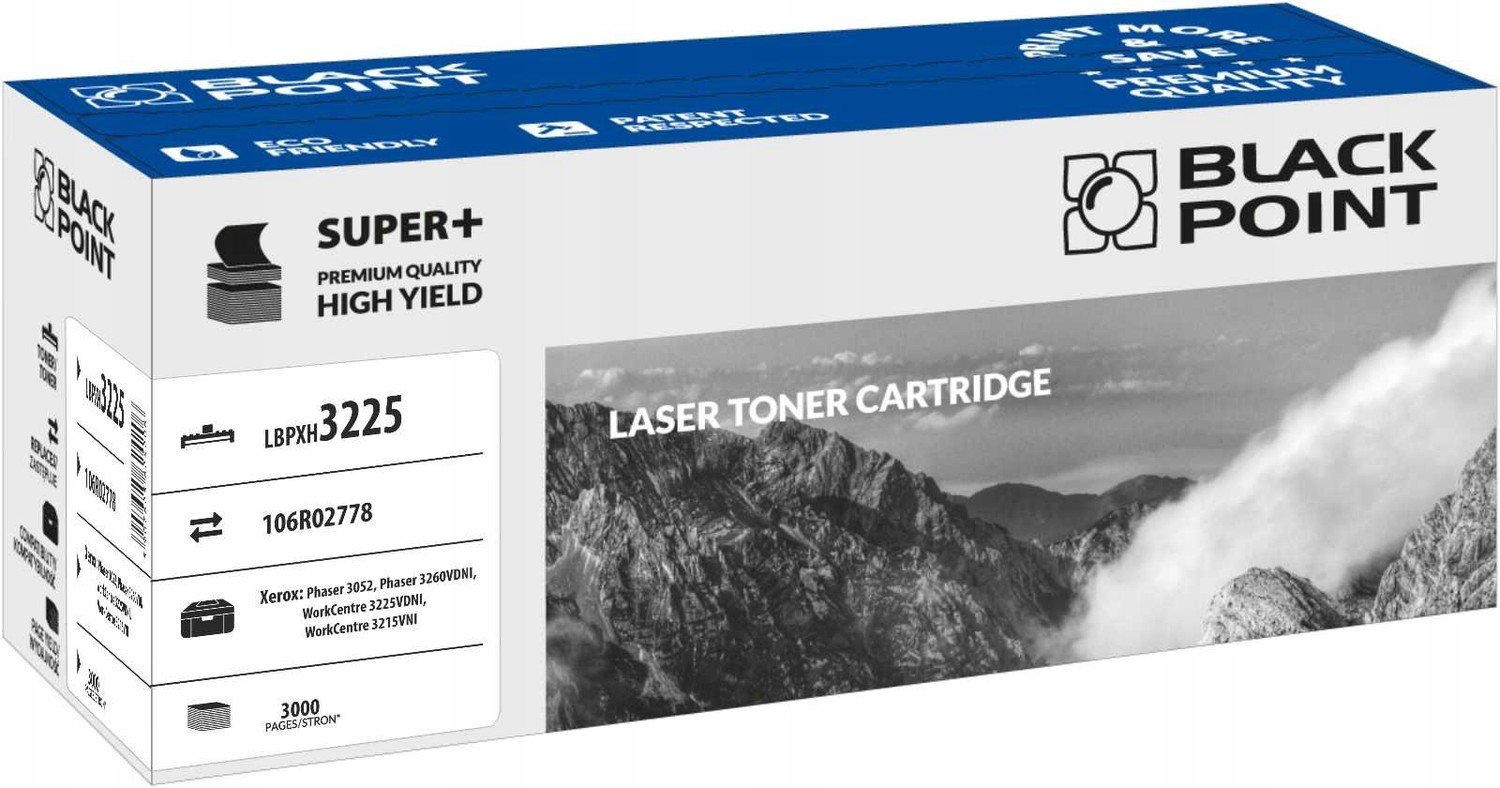 Toner Black Point pro Xerox 106R02778 3052 3225