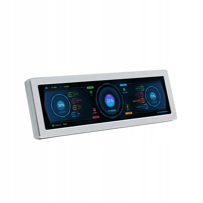Boční monitor Ips 8,8' Hdmi, HiFI reproduktor