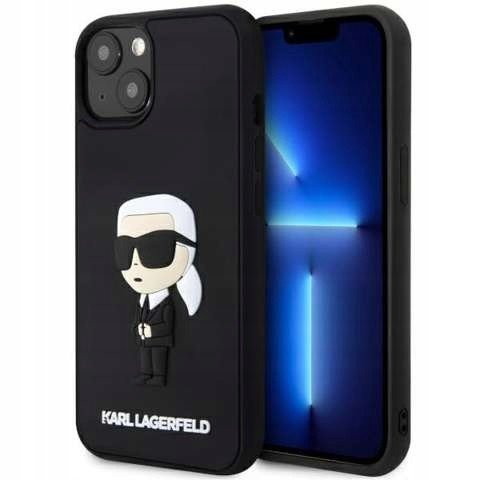 Karl Lagerfeld Gumové 3D Pouzdro Pro Iphone 14 Plus