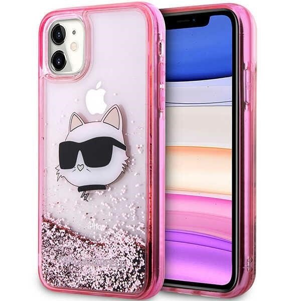 Karl Lagerfeld pouzdro pro iPhone 11/ Xr růžové