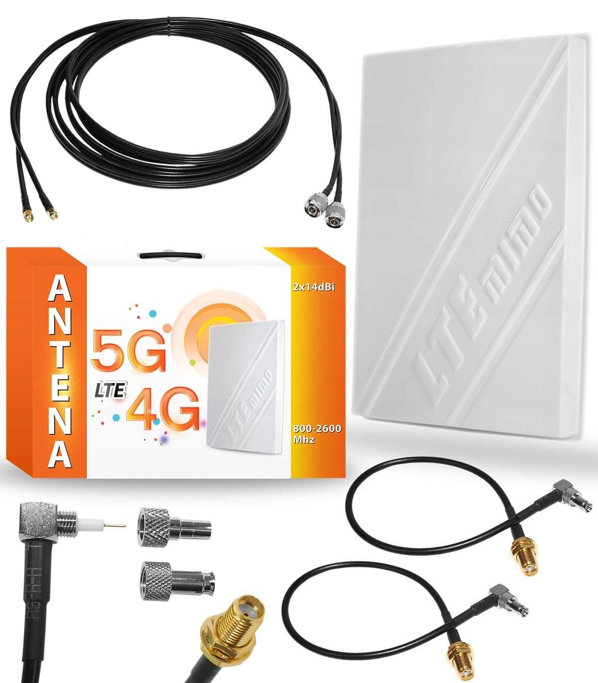 Antena Lte 4G 5G Huawei B628-265 4G 2 x 10M kabel