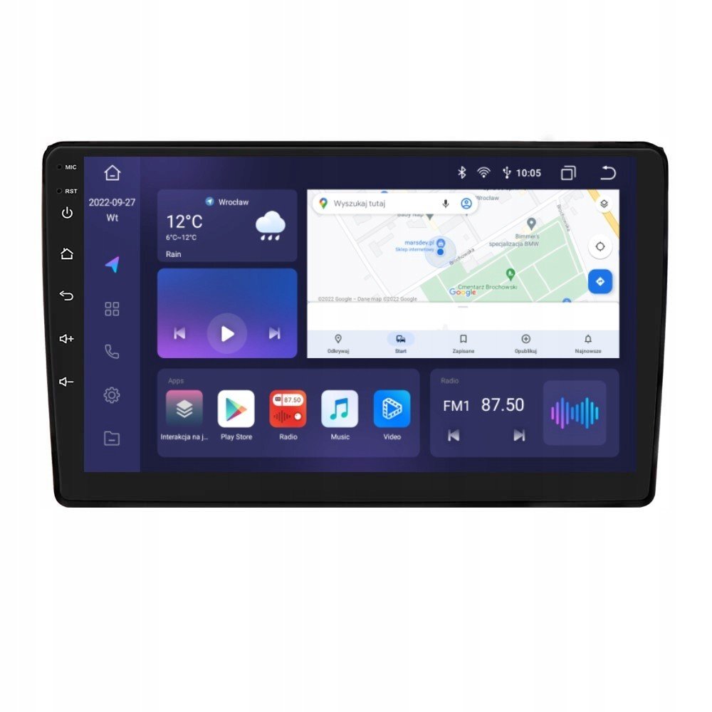 Rádio 2DIN Android Audi A4 B7 Dsp Carplay 4 Gb Lte