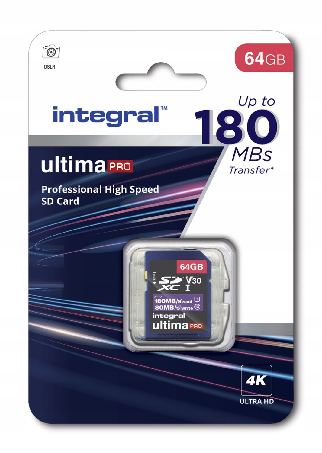 Paměťová karta Sd 64GB Integral Professional V30