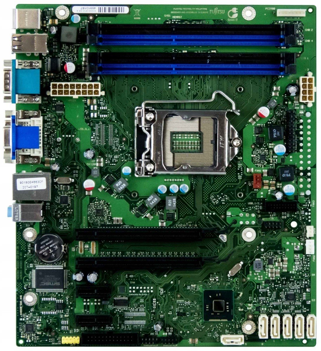 Fujitsu D3222-A12 GS2 Intel Q87 LGA1150 DDR3 mATX