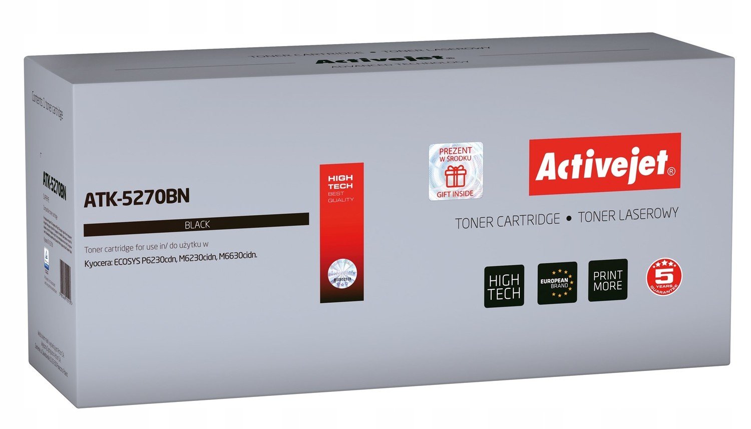 Toner Activejet náhradní Kyocera TK-5270K černý