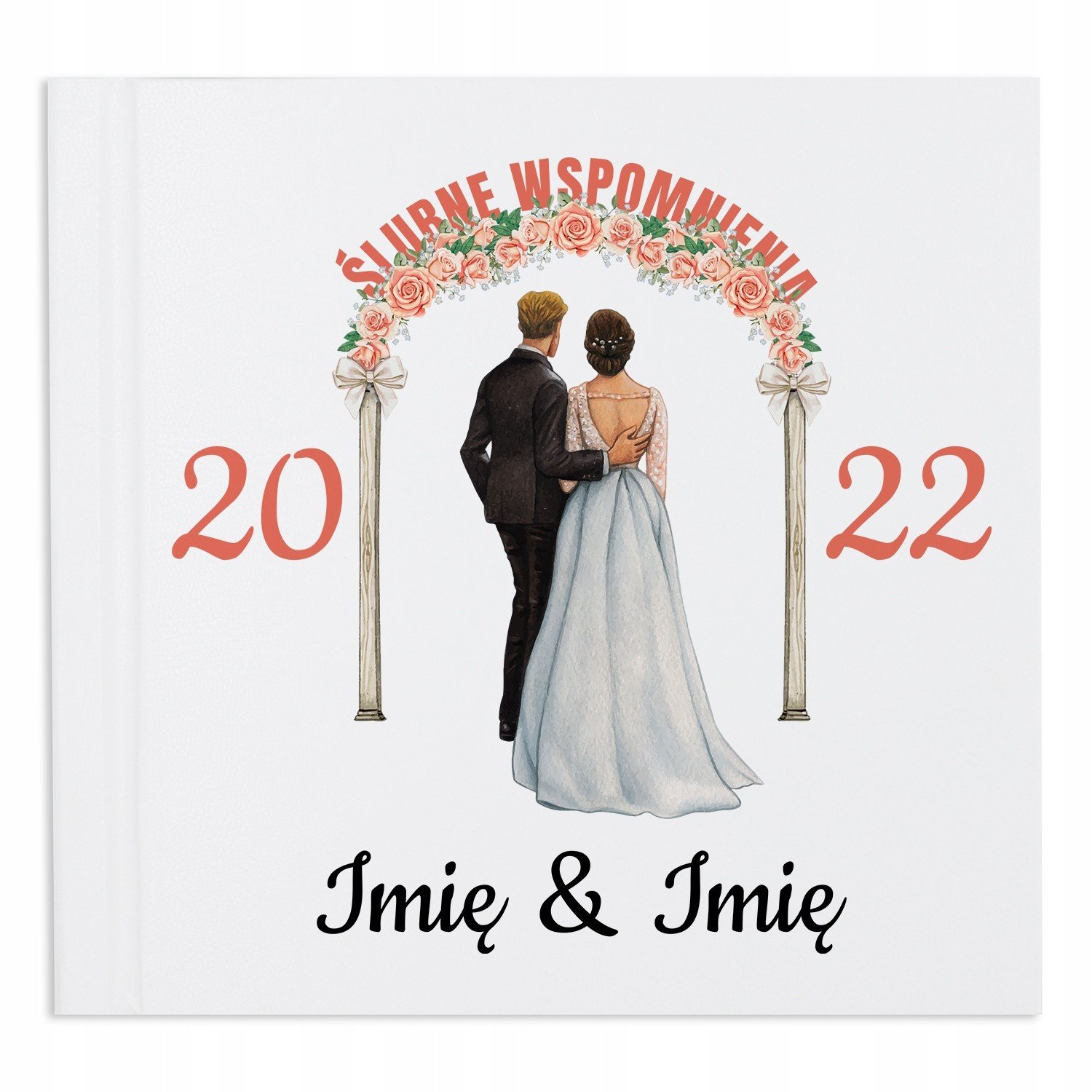 Album Šité na Fotky Svatební Dárek Vlastní Jméno