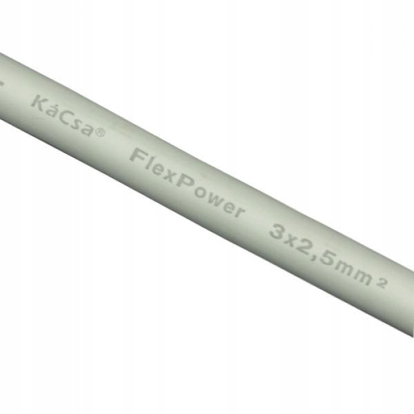 Napájecí kabel Kacsa KC-FP25 Ofc 6N 3x2,5mm 0,5m