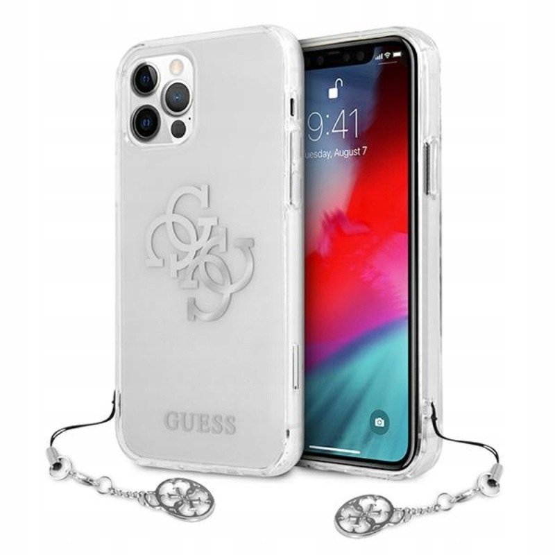 Pouzdro Guess 4G Big Logo Charm Pro Iphone 12 Pro Max
