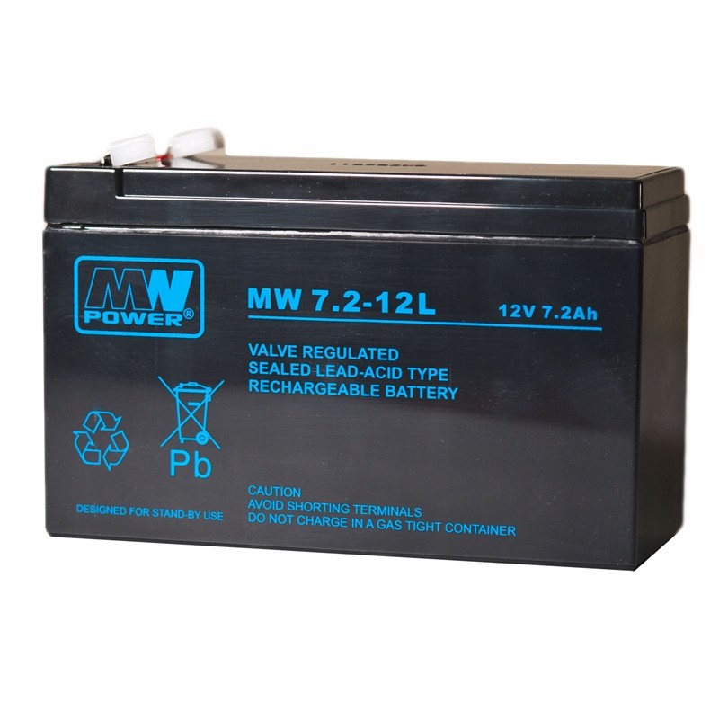 Baterie Mw 7.2-12L Agm 12V 7,2Ah Mw Power