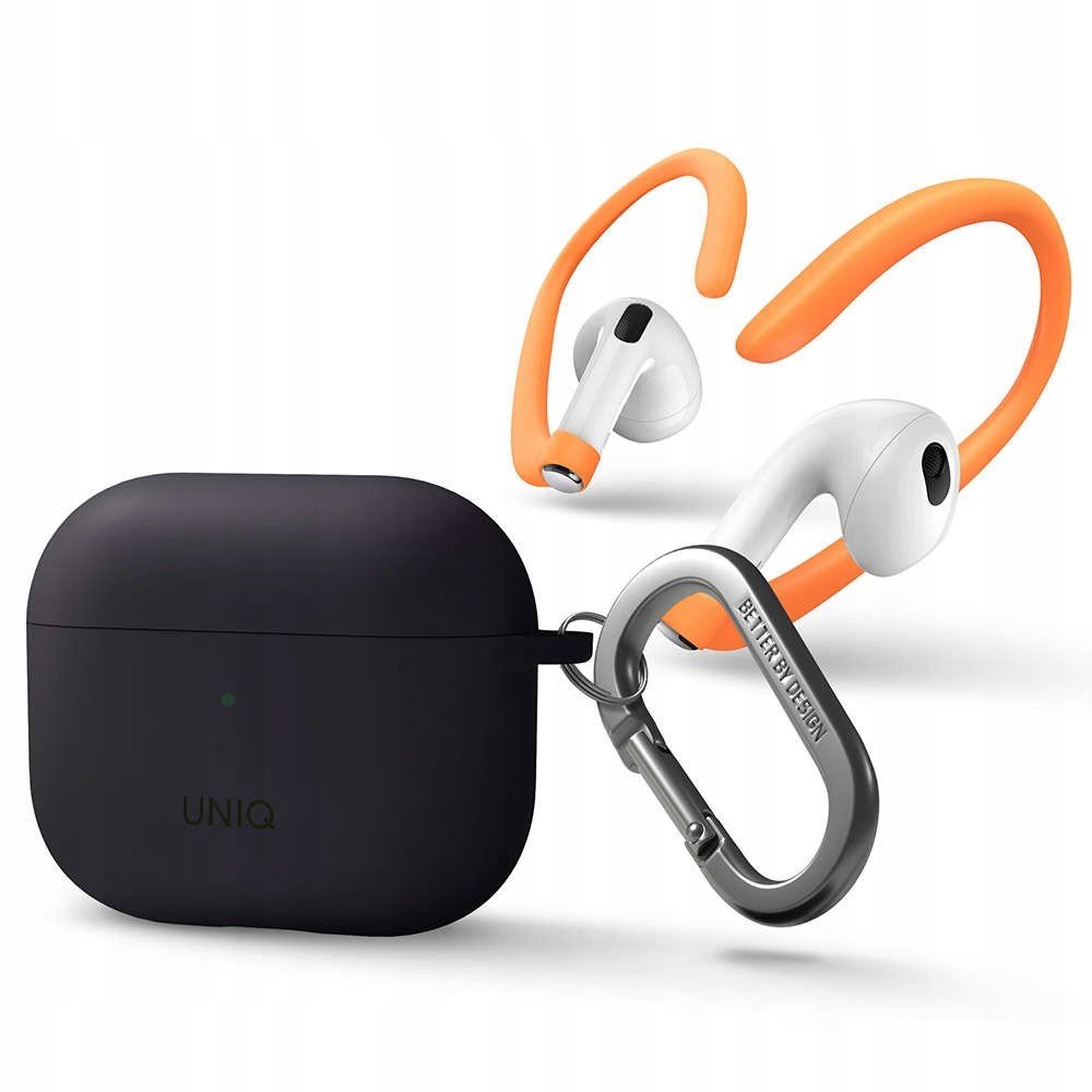 Pouzdro Uniq Nexo Apple AirPods 3 silikonové ušní háčky