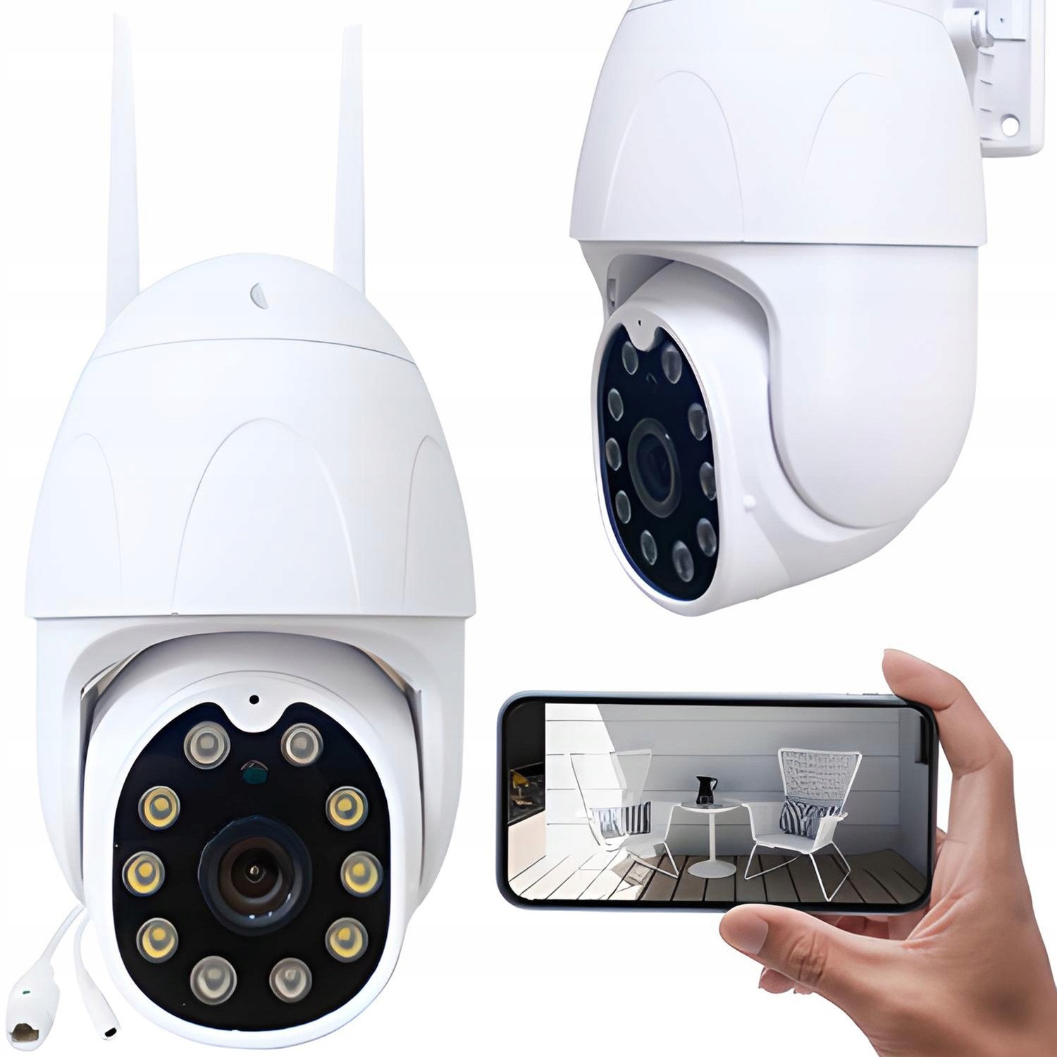 Vnitřní Kamera Ip WiFi Zoom 2MP 2MPx