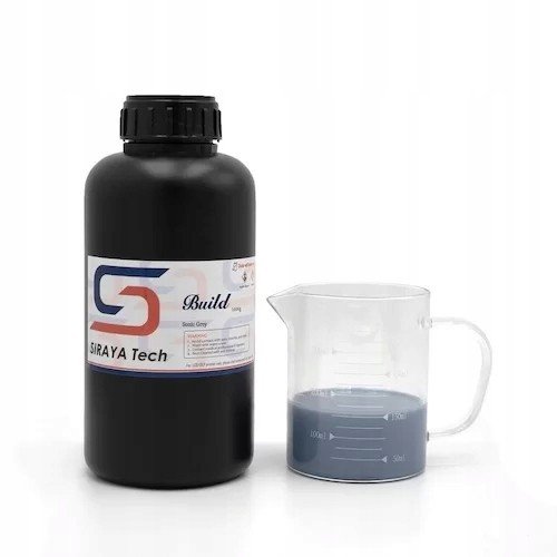 Pryskyřice LCD Siraya Build Sonic Gray (1kg) Šedá