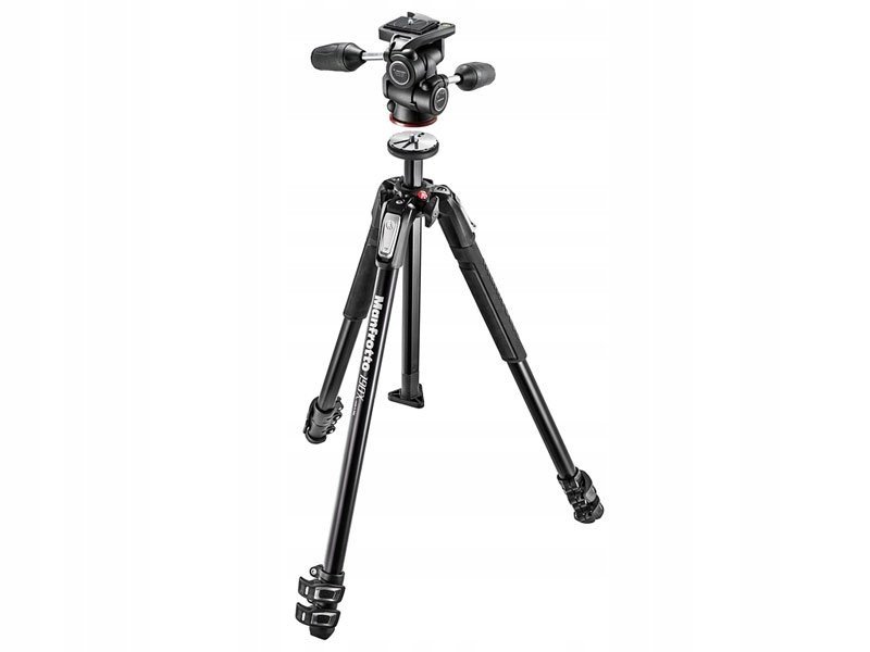 Manfrotto sada 190 X3 s 3W hlavou