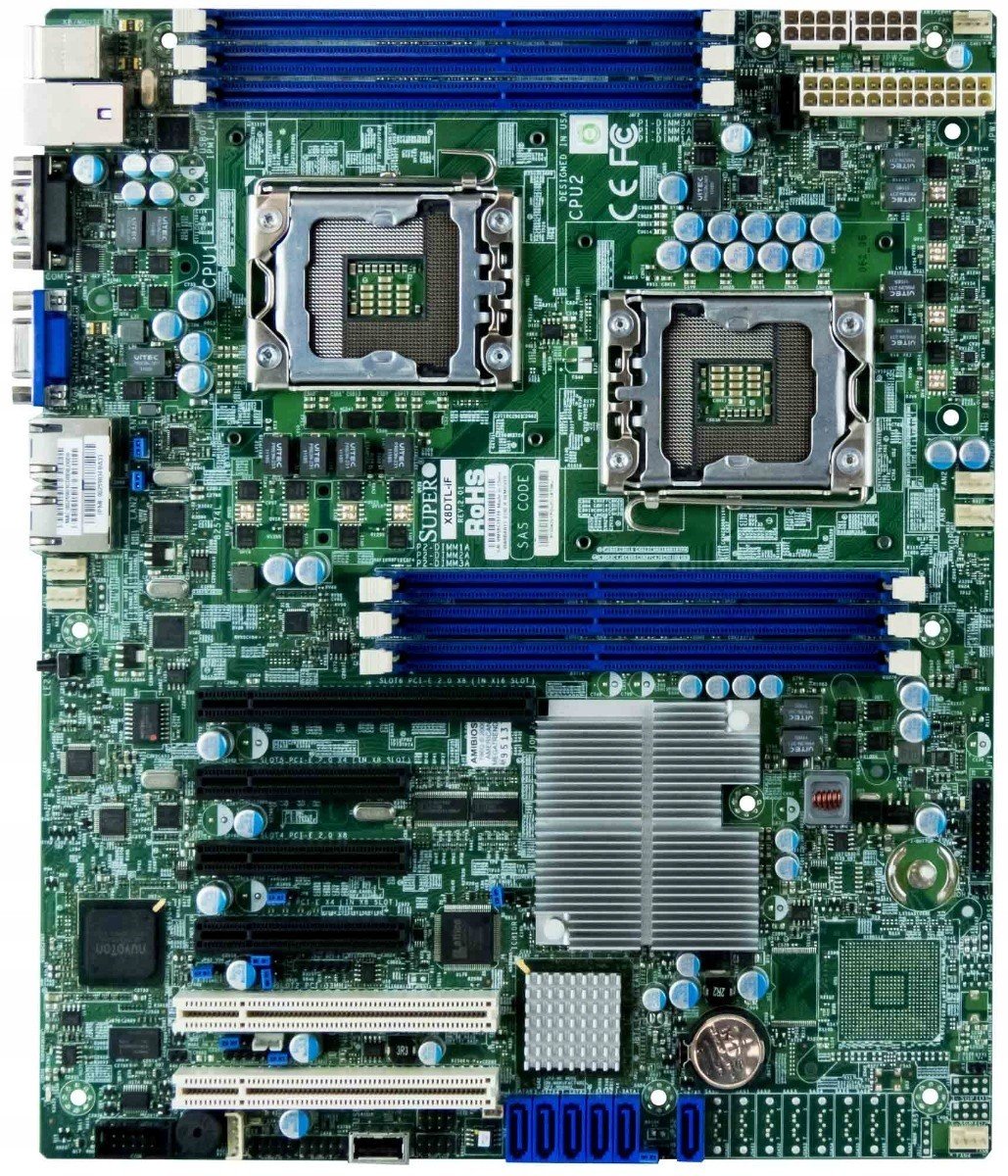 Supermicro X8DTL-iF LGA1366 DDR3 PCIe Pci