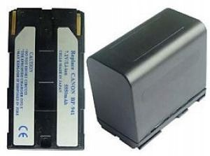 Nabíjecí baterie Canon BP-941 BP-945 DM-MV10 6600mAh