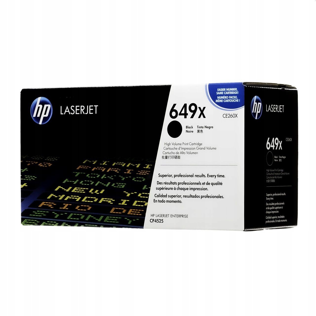 Toner Hp CE260X černá