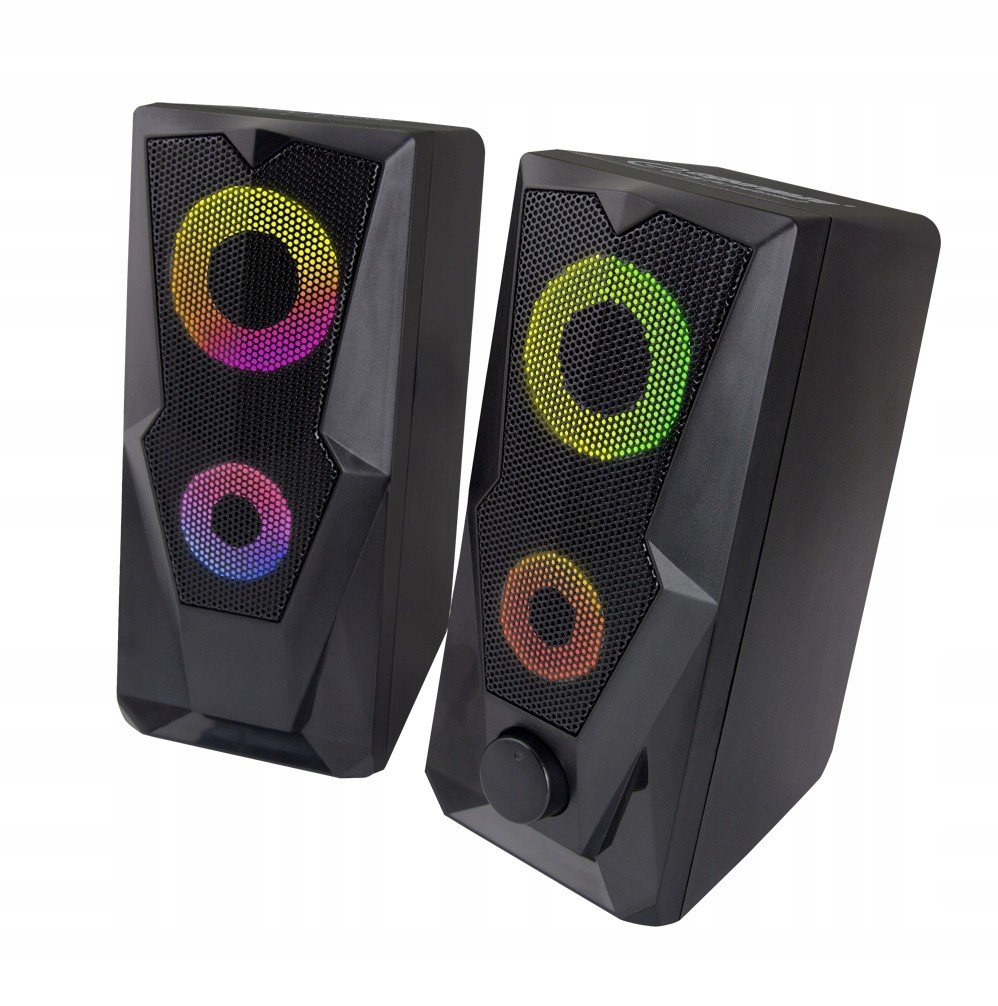 Esperanza Reproduktory 2.0 Usb Led Rainbow Baila