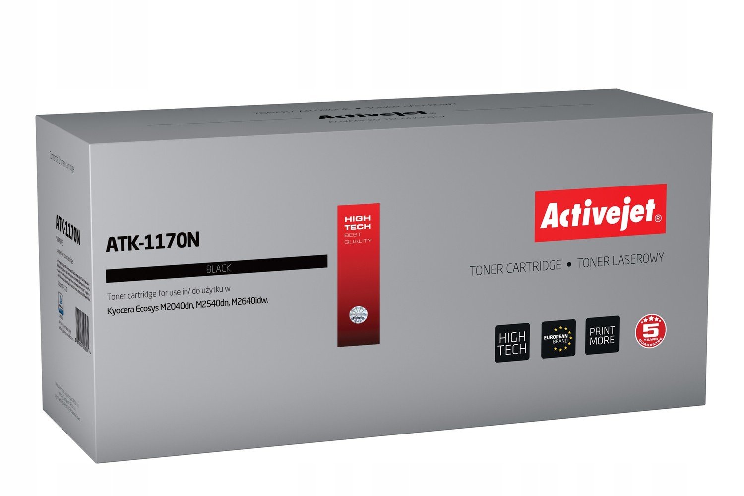 Toner Activejet náhradní Kyocera TK-1170 černý