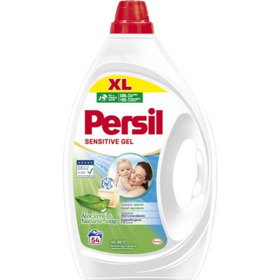 Persil Sensitive Gel prací gel pro miminka, 54 praní, 2,43 l