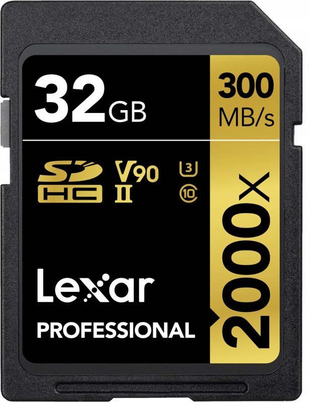 Lexar Sdhc Professional 32GB 300MB/s Uhs-ii 2000x