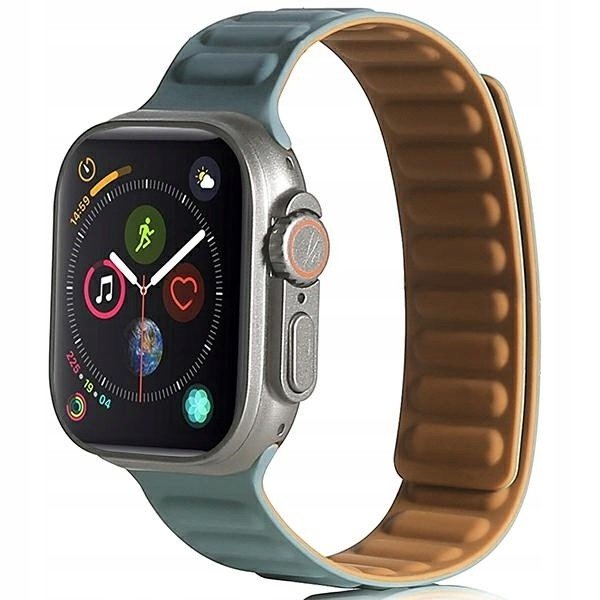 Beline řemínek Apple Watch Magnetic 38/40/41mm zelený