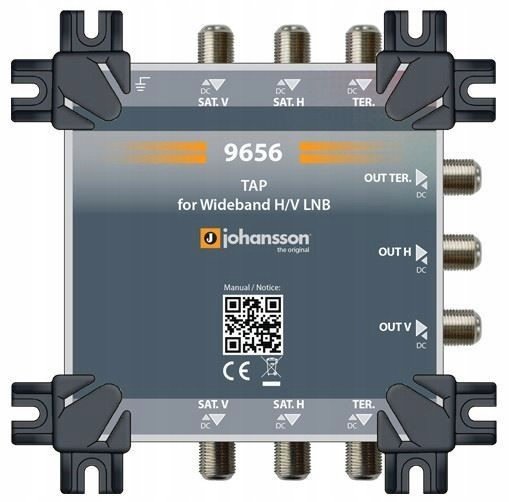 Wideband Tap Odbočka Johansson 9656