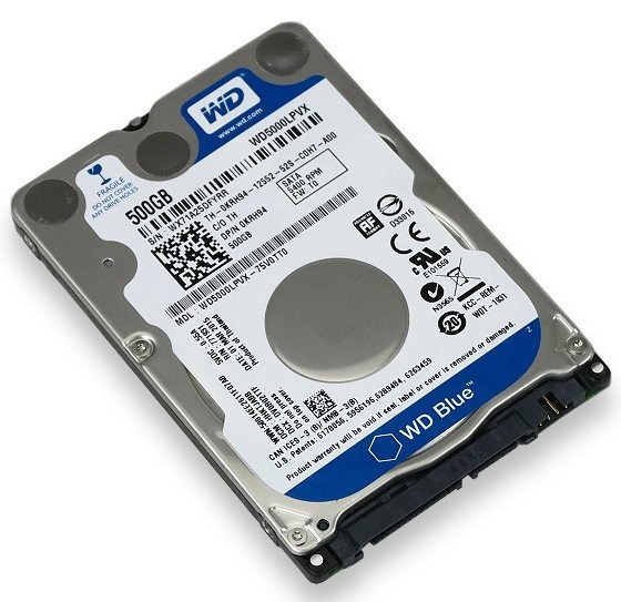 Pevný Disk Hdd Wd 500GB 2,5 WD5000LPVX