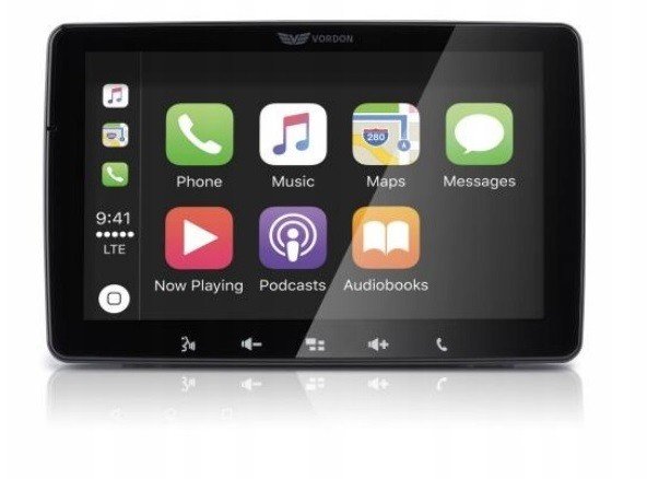 Vordon HT-945 Radio 1DIN LCD 9'' CarPlay iPhone