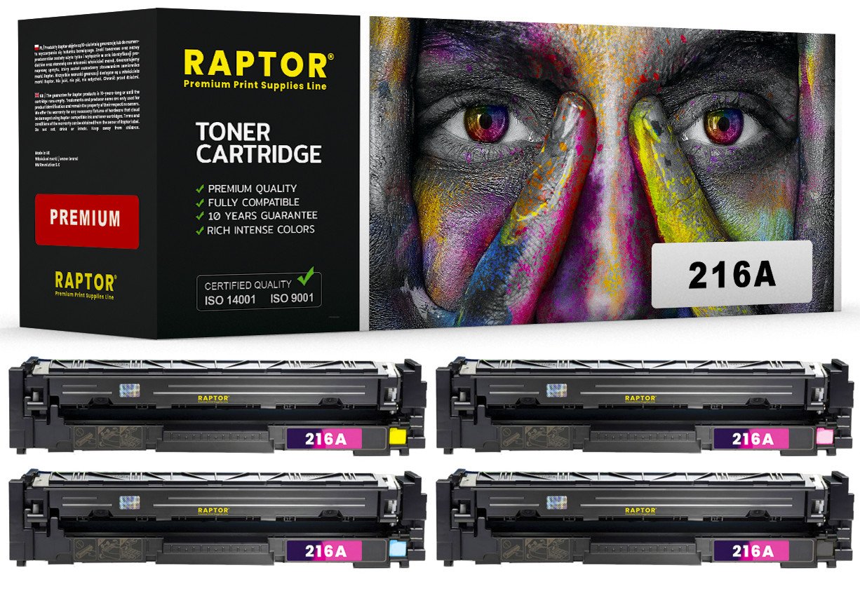 4x Toner Do Hp M155nw M182n M182nw M183fw 216A