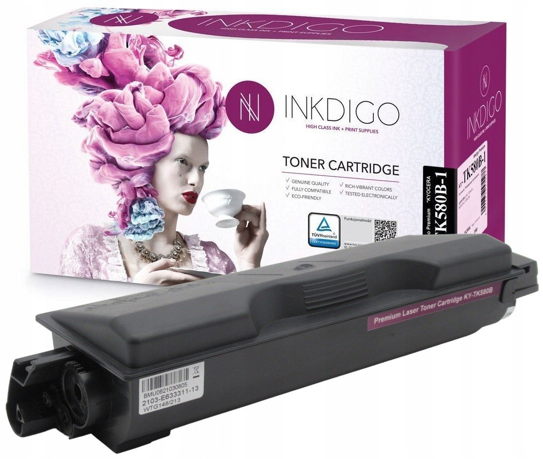 Toner pro Kyocera TK580 TK-580 C5150DN P6021cdn Bk